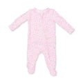 2 Way Ruffle Back Zipper Footie-Baby Woodland