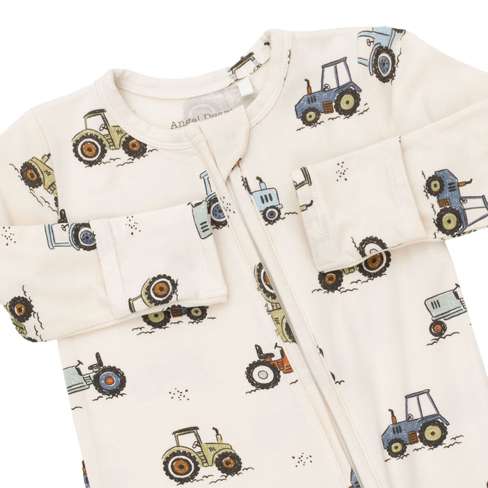 2 Way Zipper Footie-Future Farmer