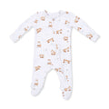 2 Way Zipper Footie-Little Explorer Fox