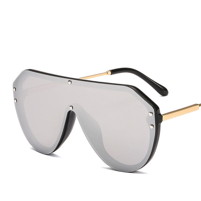 2019 New F Watermark One-piece Sunglasses