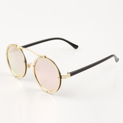 2019 New Metal Round Sunglasses