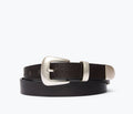 ALEX belt in redwood buffalo, front view