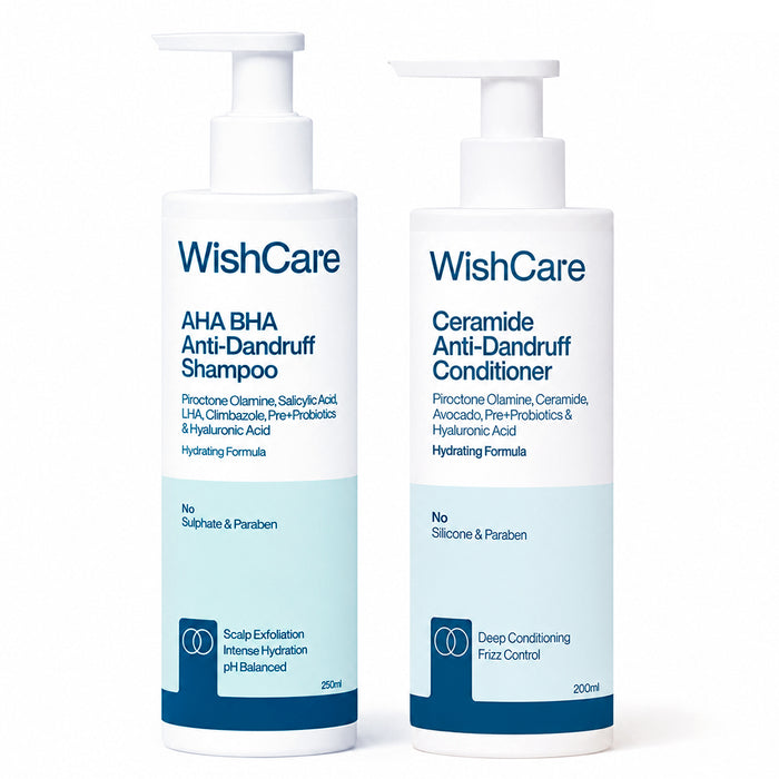wishcare anti dandruff shampoo and conditioner