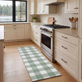 Anti-Fatigue Holiday Buffalo Check Kitchen Mats