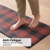 Anti-Fatigue Holiday Buffalo Check Kitchen Mats