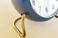 Classic Arne Jacobsen "AJ" Alarm Clock in blue, green or burgundy red AA batteries not included. detail
