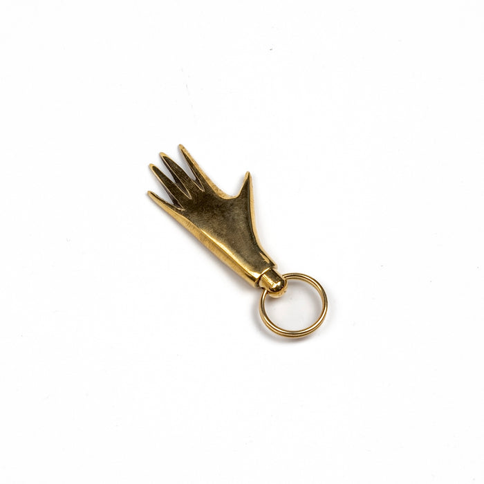 Werkstätte Carl Auböck # brass keyring called hand.