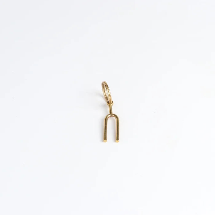 Werkstätte Carl Auböck Aubock Keyring "Tuning Fork #7225"