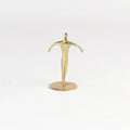 Carl Aubock Sculpture "Sportsman" 7204 on white background.