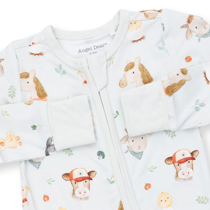 Baby Farm Faces Romper