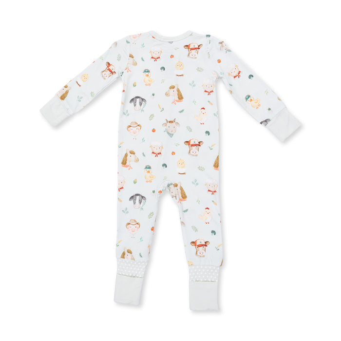 Baby Farm Faces Romper