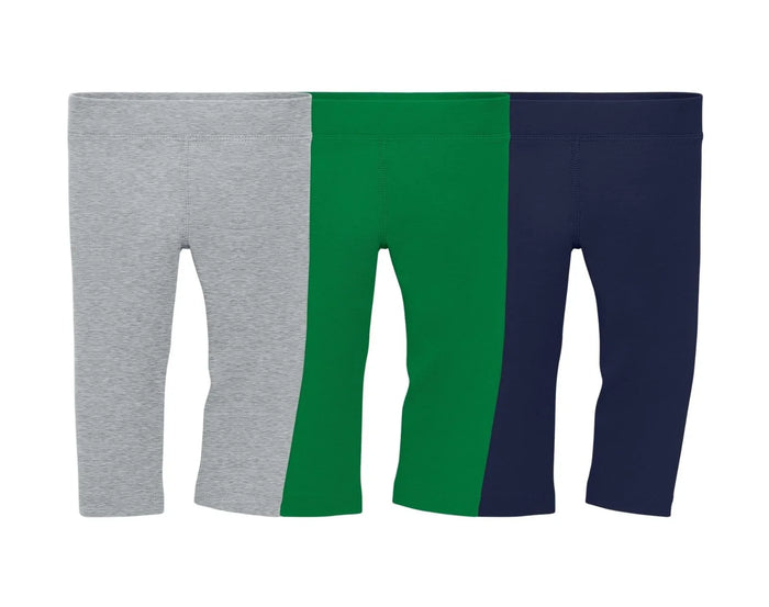 Primary Baby Leggings - 3 Pack - Cool Mix. Available at www.tenlittle.com