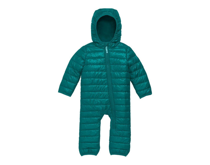 Primary - Baby Lightweight Puffer Suit - Spruce - Available at www.tenlittle.com