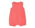 Front view of Primary Baby Sleeveless Romper - Watermelon. Available at www.tenlittle.com
