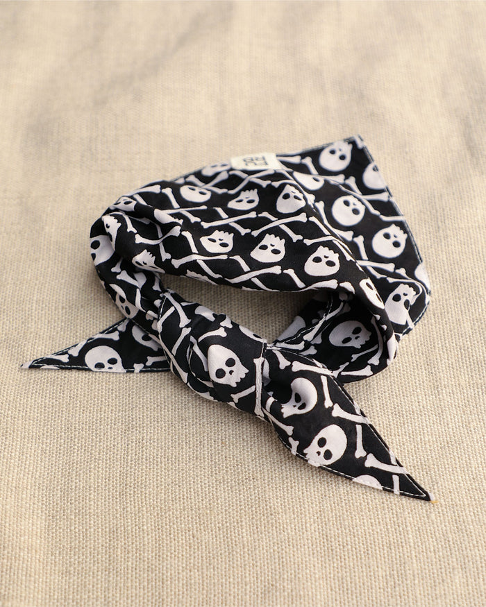 Skull dog bandana – Bad to the Bone Skull Bandana