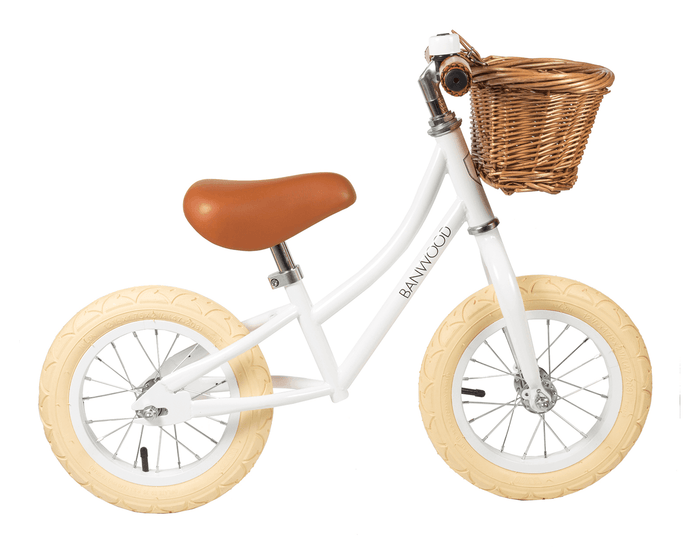 Banwood Balance Bike White. Available at www.tenlittle.com