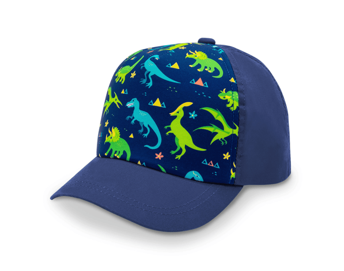 Jan & Jul Baseball Cap - Dinoland. Available at www.tenlittle.com