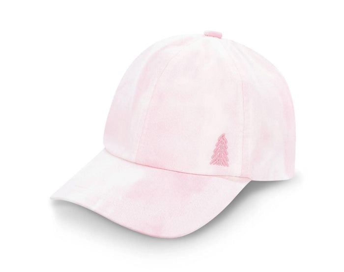 Jan & Jul Baseball Cap - Pink Tie Dye. Available at www.tenlittle.com