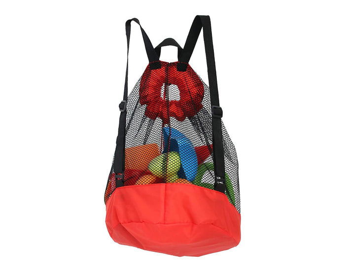 Hape Beach Toy Essential Set in bag. Available from www.tenlittle.com.