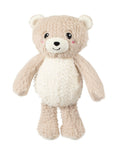 Bear plush dog toy with soft fuzzy texture for cuddling and play . Updated May 2026.