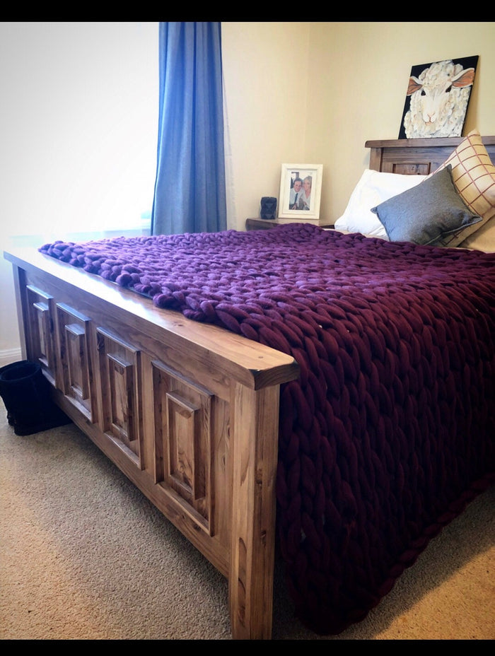 ‘Bed sized’ throws