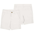 Bermuda Shorts-White