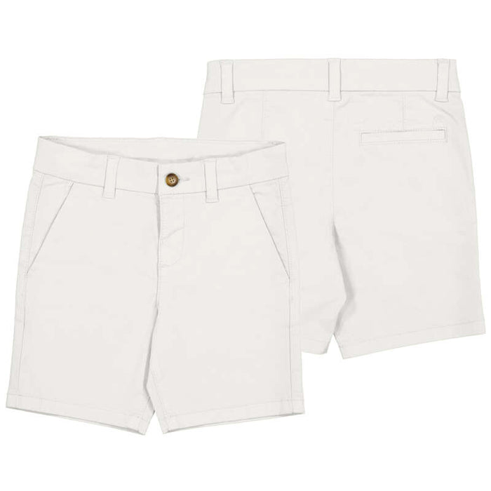Bermuda Shorts-White