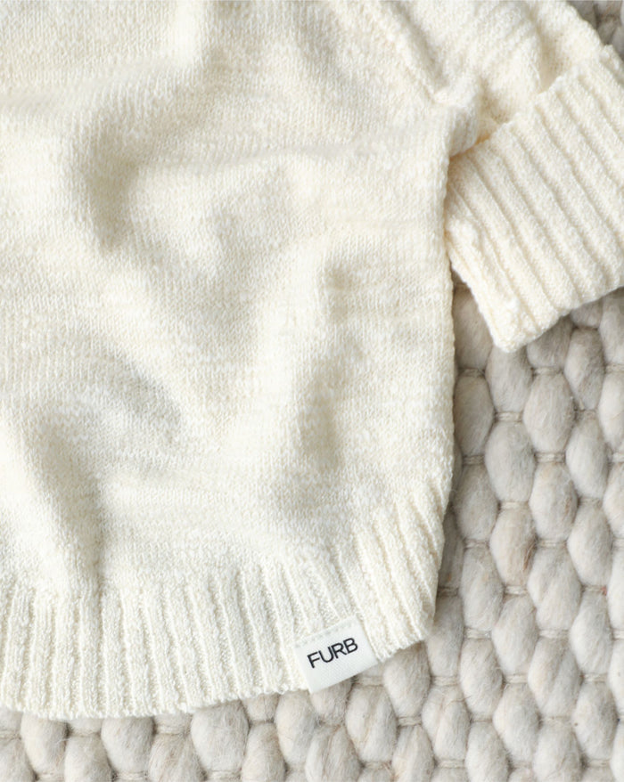 Understated neutral dog hoodie with a cozy feel, easy to style year-round, perfect for poodles and companion dogs