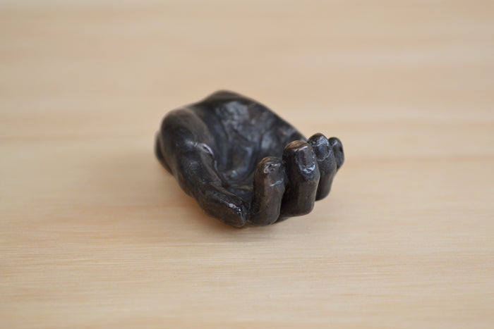 Bronze Objects Small "Hands" sculpture objects by Anne Ricketts.