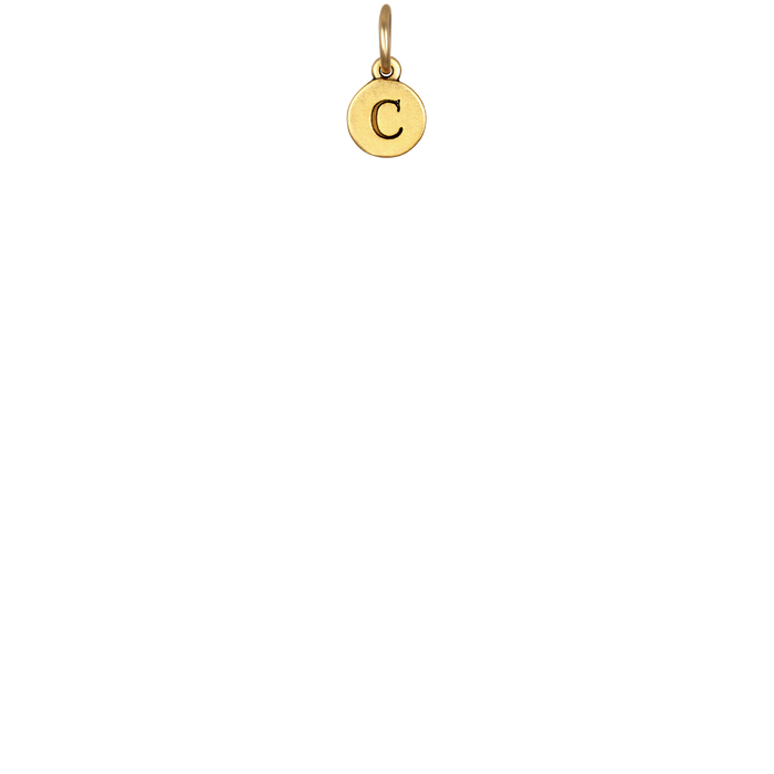 "C" Initial - Gold
