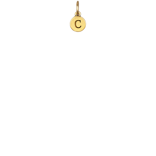 "C" Initial - Gold