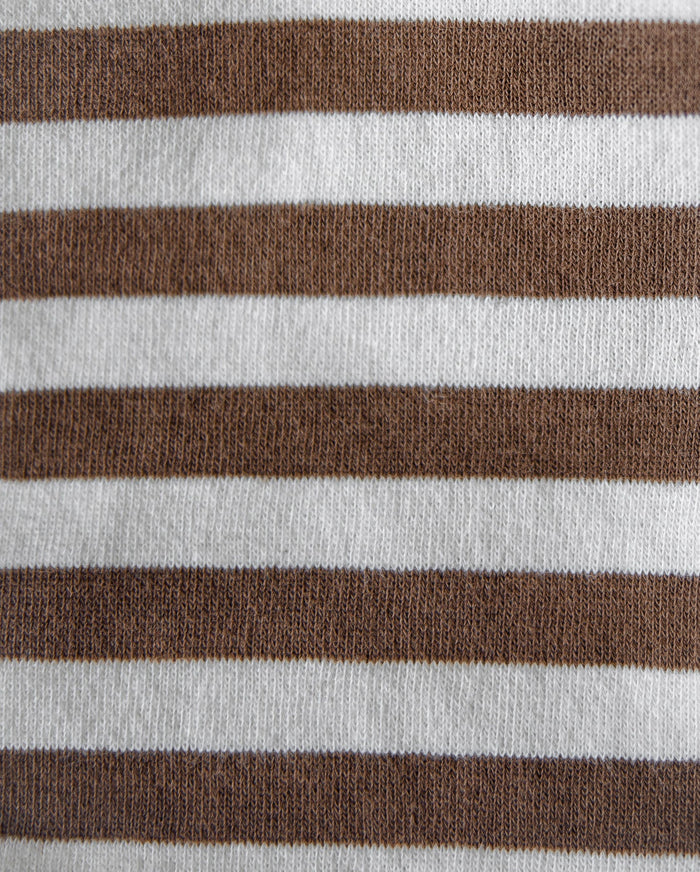 Camden Brown Striped Crewneck Product Image Detail corgi sweatshirt