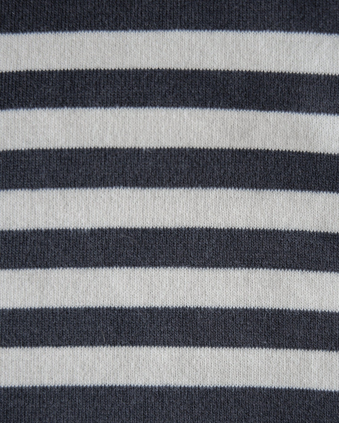 Camden Charcoal Striped Dog Sweatshirt french bulldog clothes and accessories