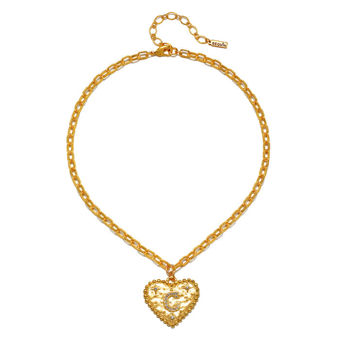 Celeste Initial Necklace