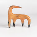 Ceramic Creature 8 is formed from solid clay and refined by hand, this "one of a kind" ceramic creature is made out of red earthenware and red terra sigillata before getting pit fired in the wilderness.&nbsp;Made by Carol Horst in Los Angeles.