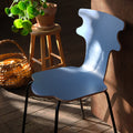 CHAISE LA COQUETTE, bleue