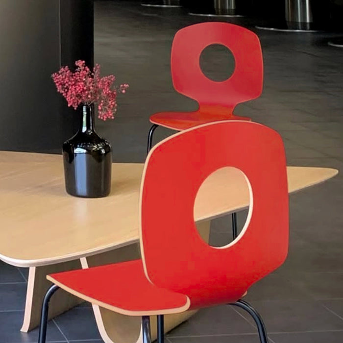 CHAISE L'ENTÊTÉE, rouge