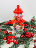 Christmas Sweet Jar, Festive Candy Mix, Secret Santa Gift