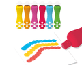 Djeco Chunky Foam Markers for Little Hands - Set of 6. Available at www.tenlittle.com