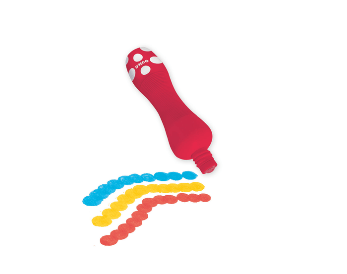 Djeco Chunky Foam Markers for Little Hands - Set of 6. Available at www.tenlittle.com