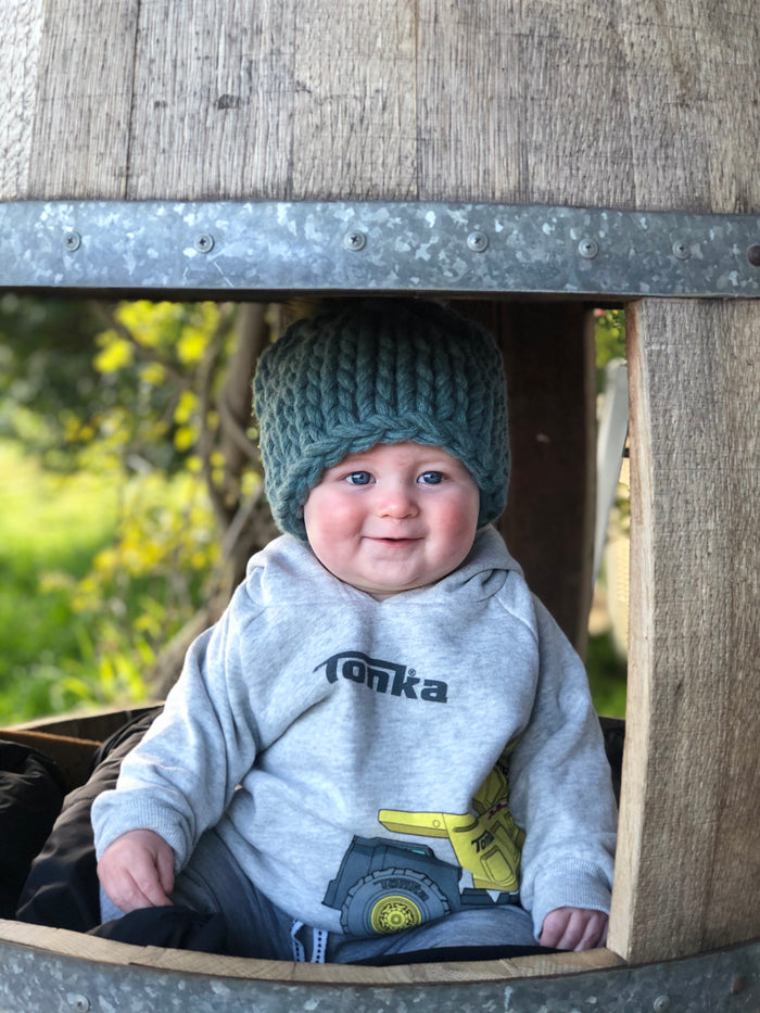Chunky kids beanies 6mnth>5yr old