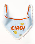 Italian-inspired dog bandana with chic summer fashion design and soft breathable fabric. Updated May 2026.