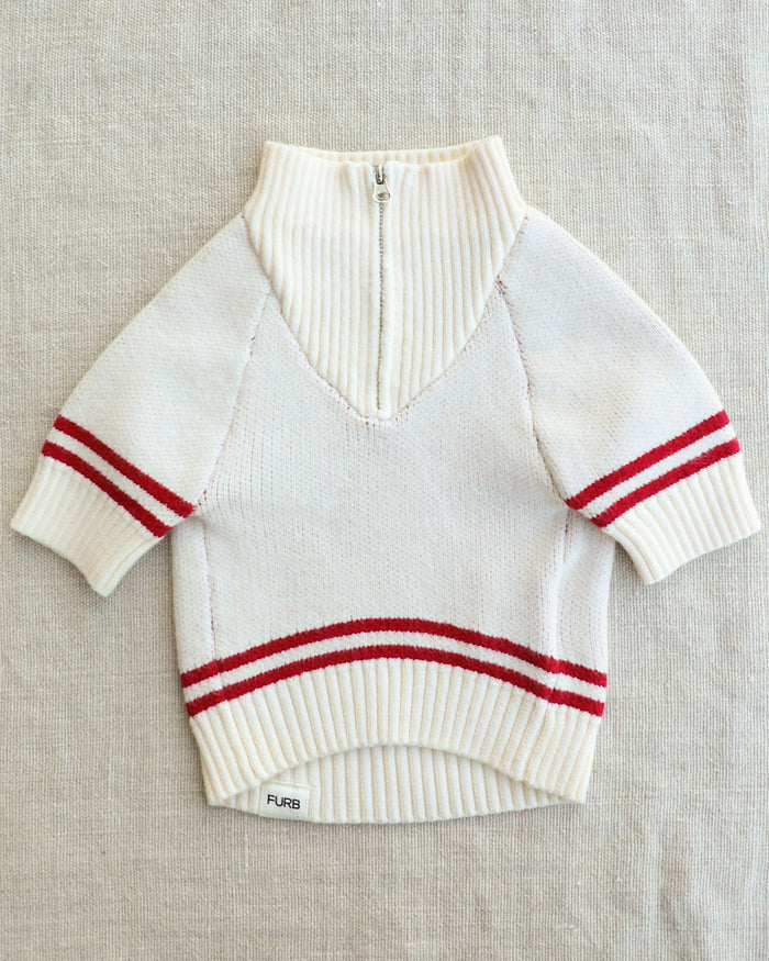 Striped dog sweater – City Babe NY '84 Dog Sweater