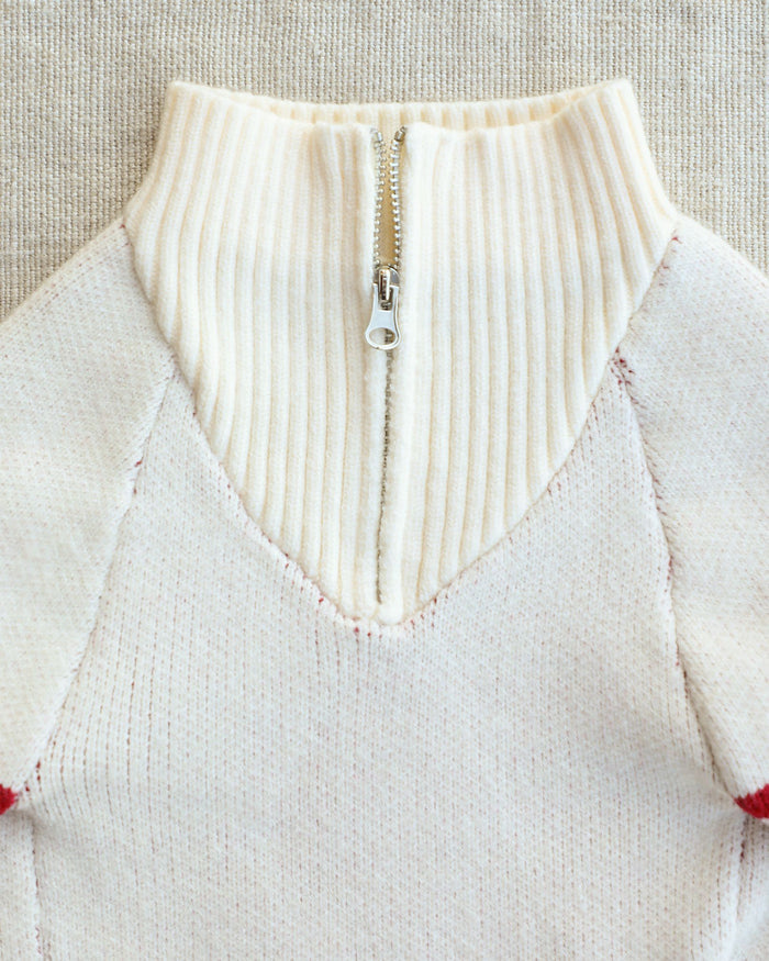 City Babe NY '84 Dog Sweater, dog sweater for stylish dogs with striped