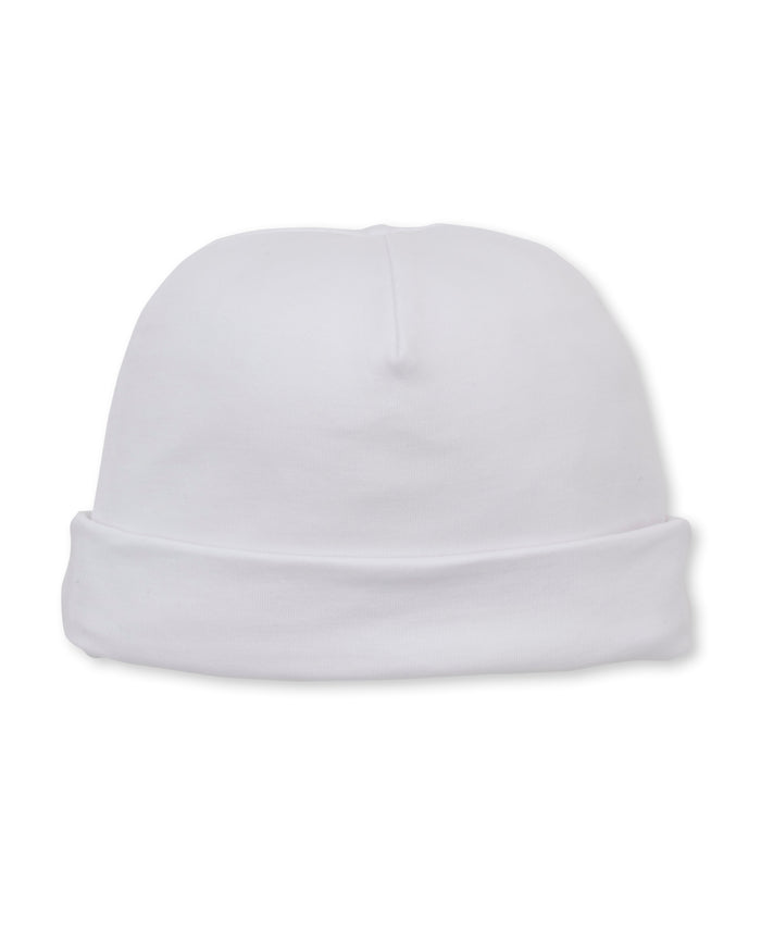 CLB Fall Medley 26 White/Pink Hand Smocked Hat
