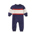 Colorblock Rugby Baby Romper