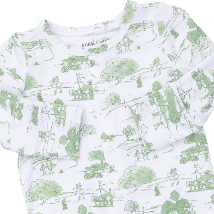 Convertible Gown and Beanie Hat-Golf Toile Green