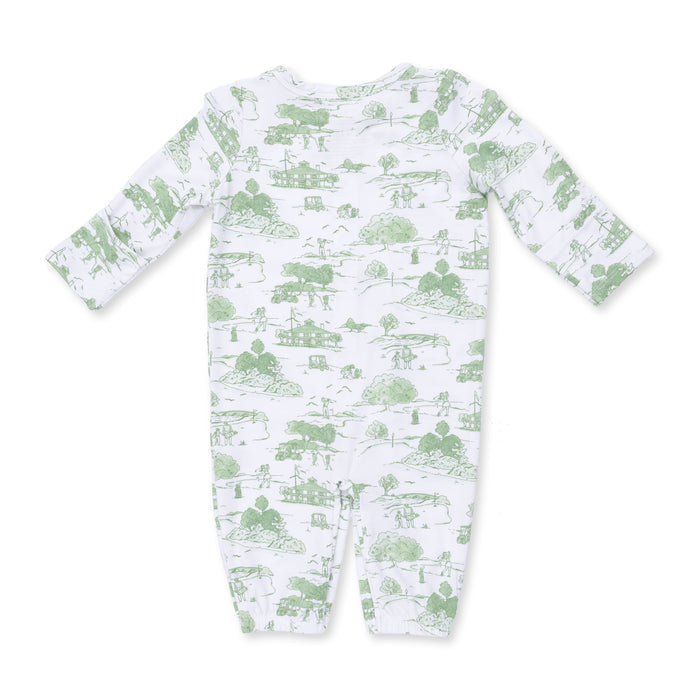 Convertible Gown and Beanie Hat-Golf Toile Green