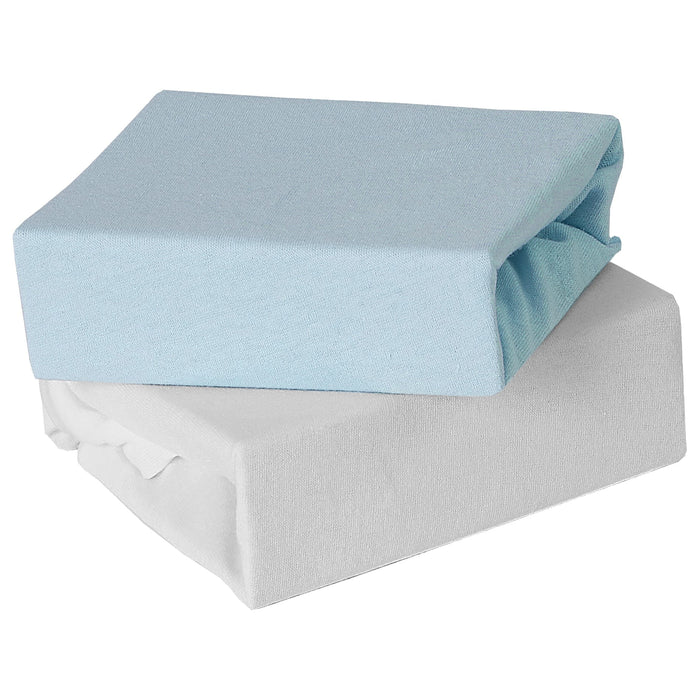 Cot Bed Sheets - 70 x 140cm - 2 Pack
