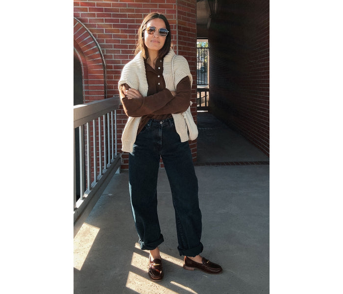 Natalie Borton Designs Crescent Loafer Charm accessory featuring a detailed loafer shoe design, perfect for jewelry or charm collections.
